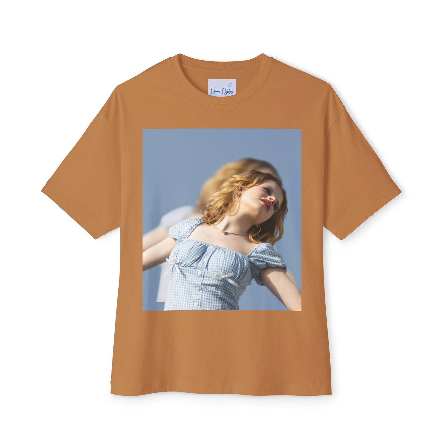 Imagination World Oversized Photo Tee
