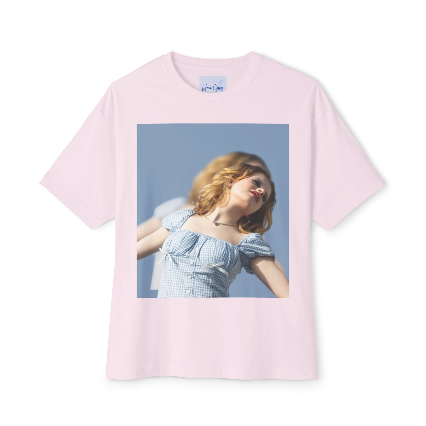 Imagination World Oversized Photo Tee