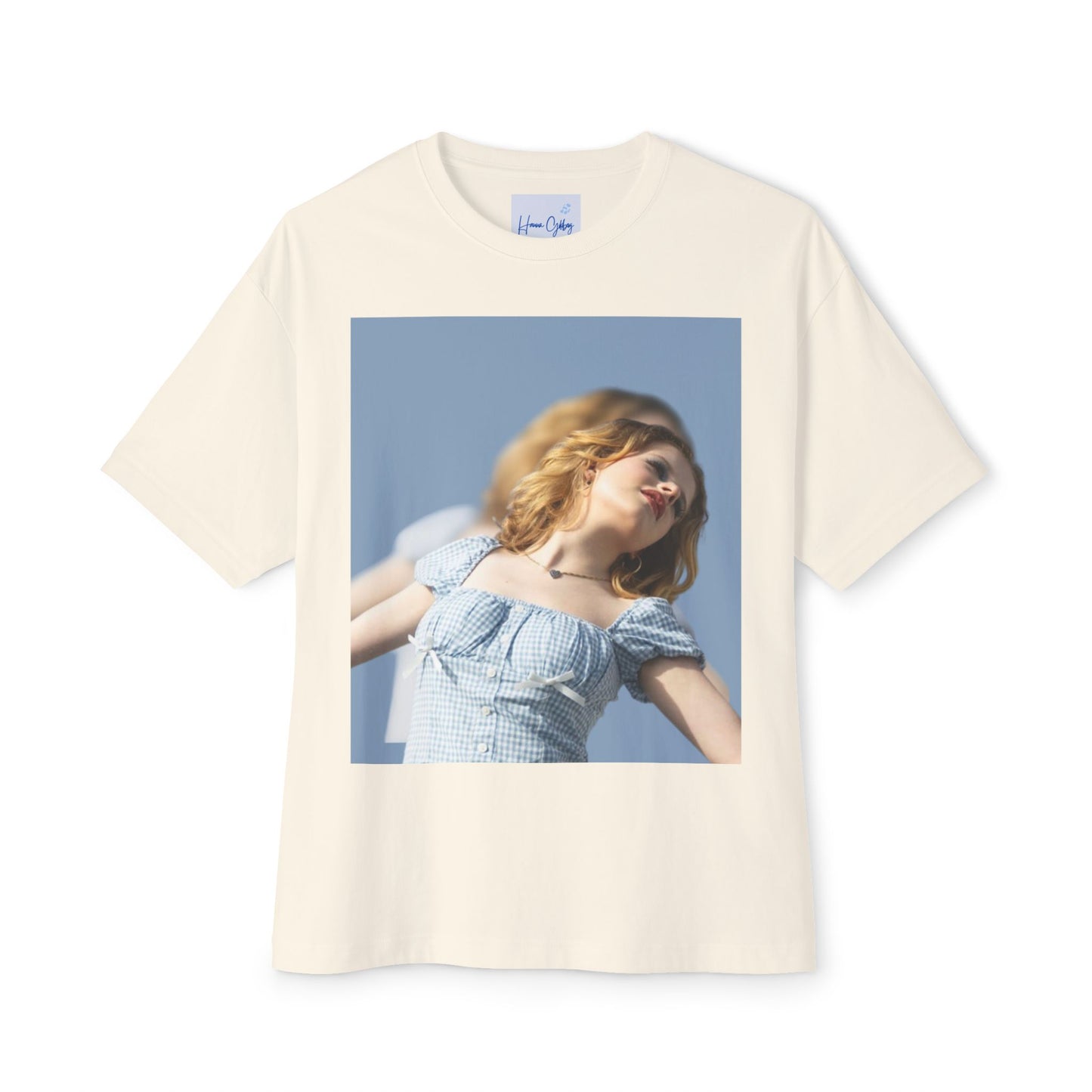 Imagination World Oversized Photo Tee