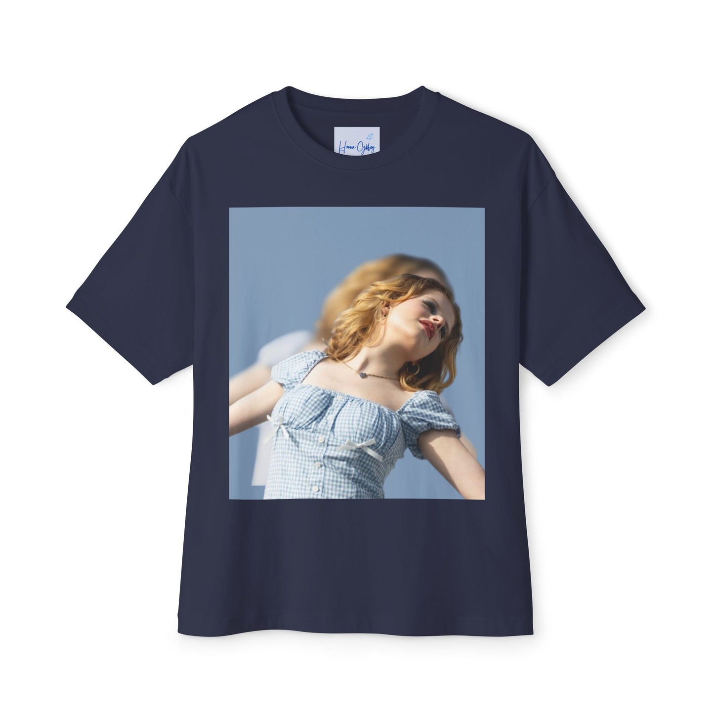 Imagination World Oversized Photo Tee